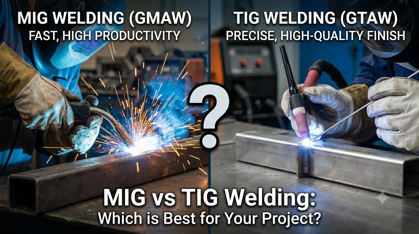 MIG vs TIG Welding: Which is Best for Your Project?